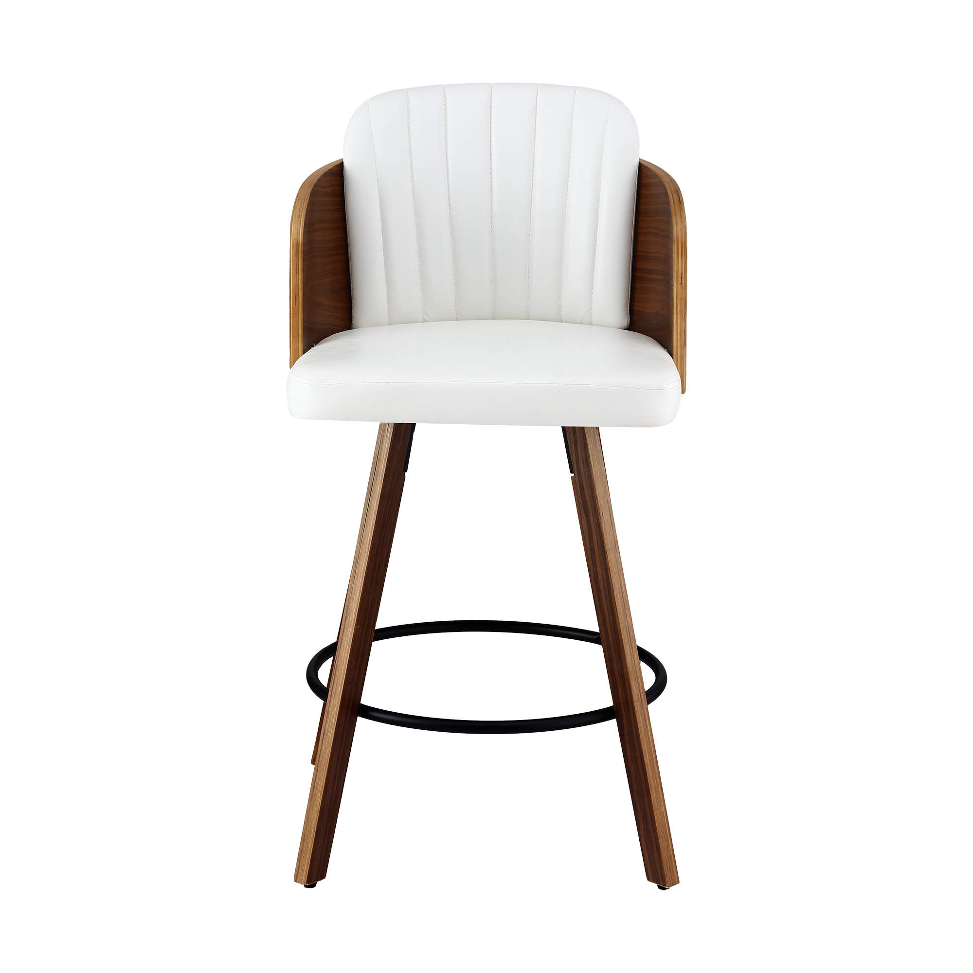 Artiss Wooden Bar Stools Swivel Kitchen Counter Stool Chair 58cm Seat Height