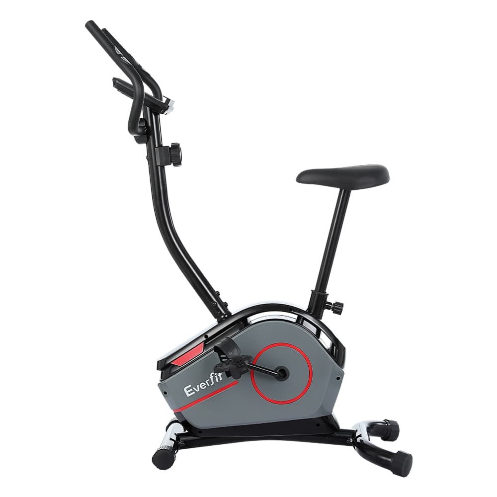 Exercise Bike Magnetic Resistance System Upright Home Gym Fitness Equipment 93x53x125cm