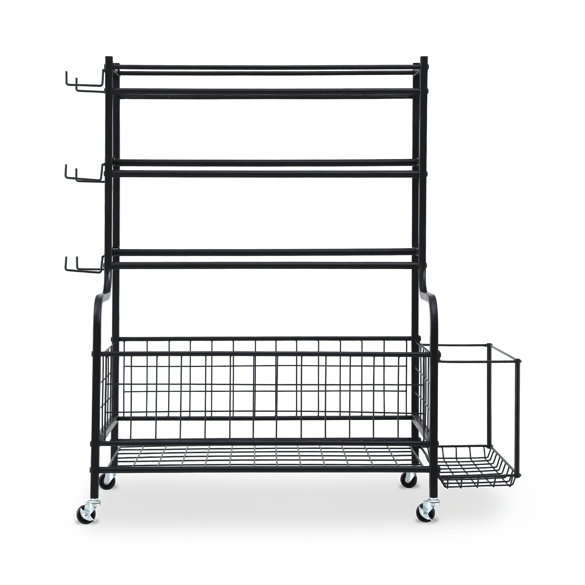 Everfit Dumbbell Rack Weight Rack for Dumbbells Home Gym Storage Black