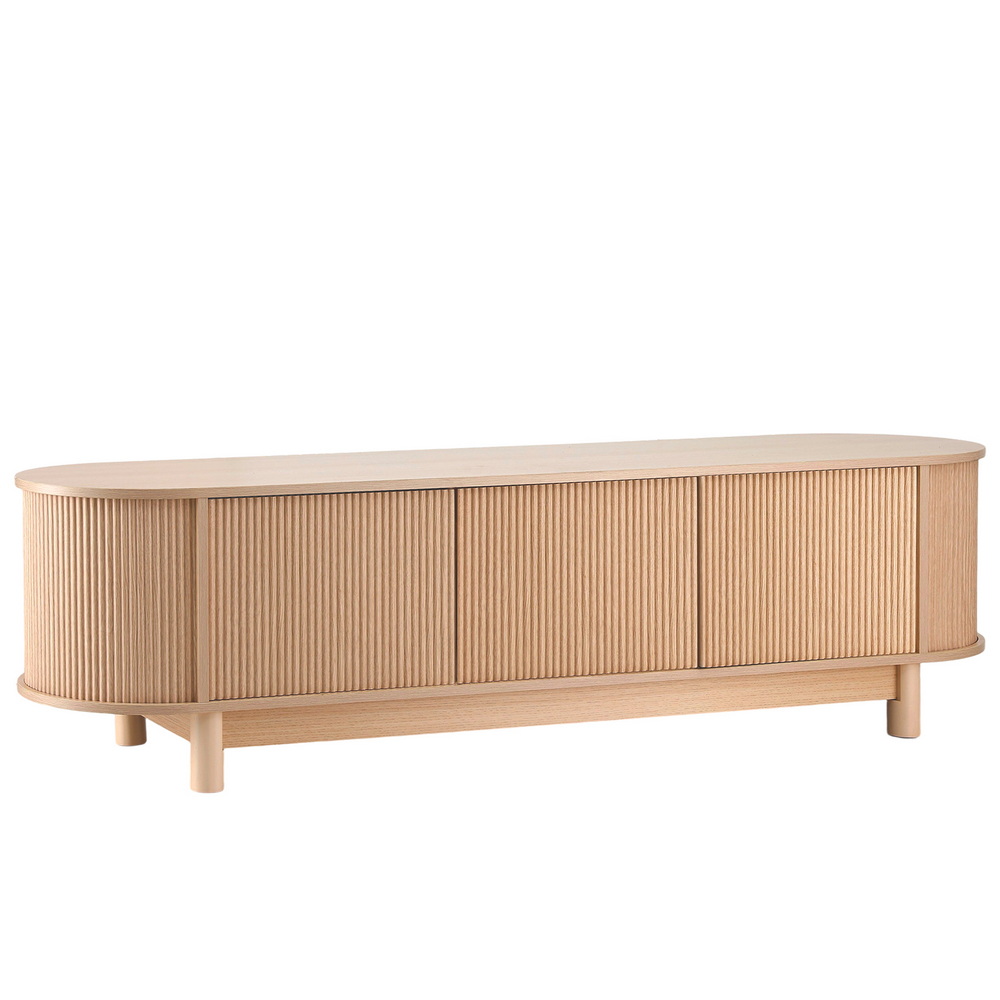 Artiss TV Unit Entertainment Unit Storage Cabinet 160cm Pine