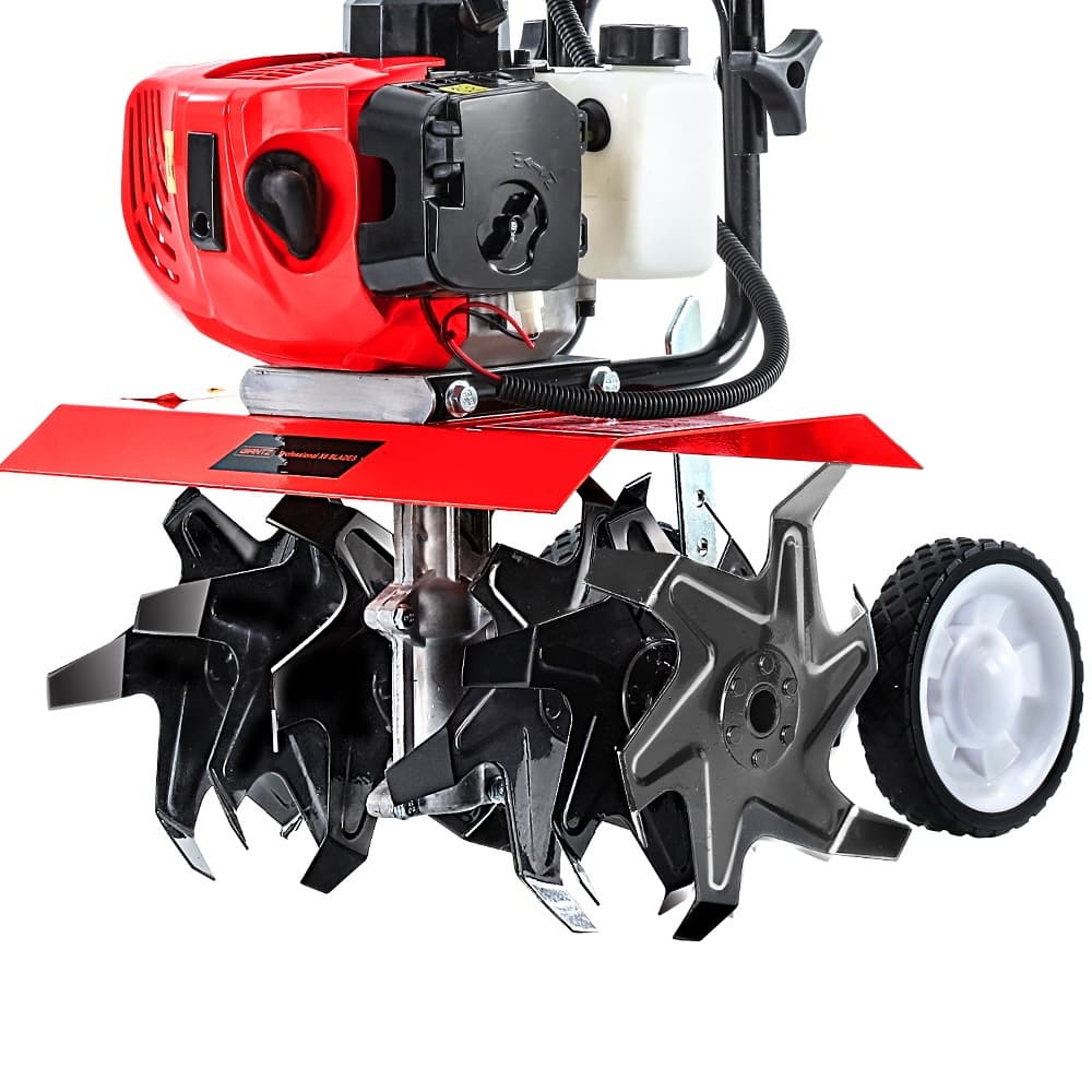 Tiller 65CC 6 Blades 400mm Width Petrol Cultivator