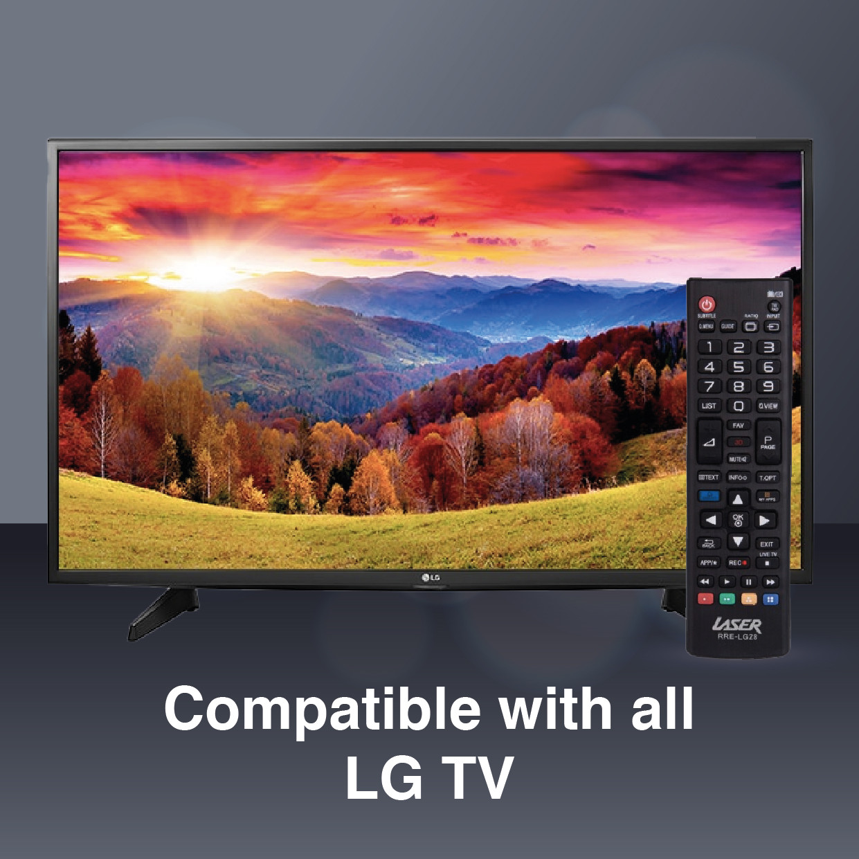 Laser Remote for LG TV