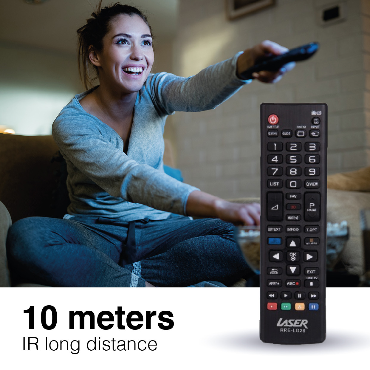 Laser Remote for LG TV
