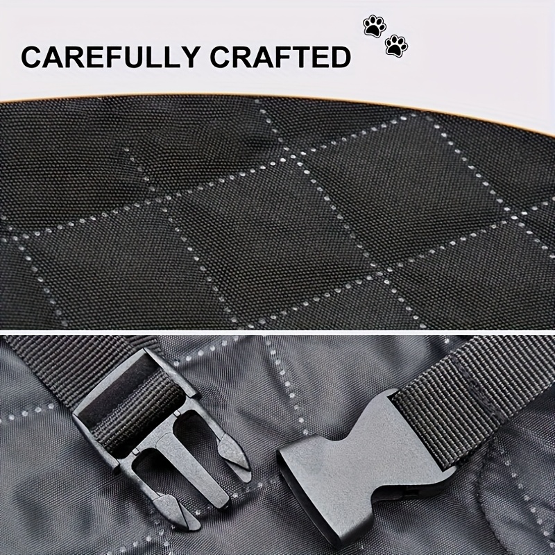 Dog Car Seat - Car Pet Travel Carrier, Durable Fabric, Adjustable Straps, Suitable for Long Drives, Essential for Safe Dog Travel, Ideal for Small to Medium-Sized Dogs