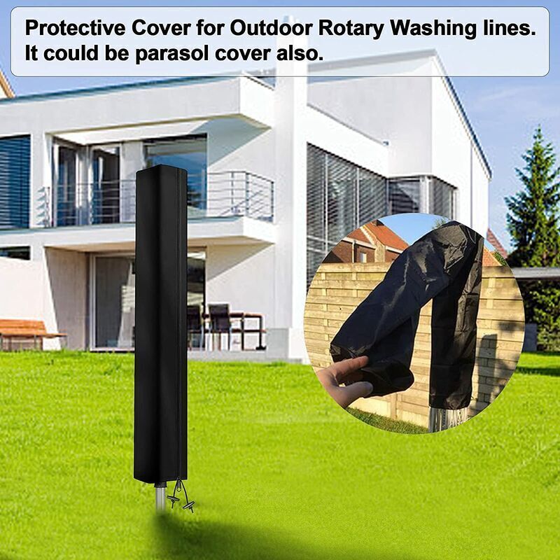 Brabantia Drying Rack Cover Waterproof Protective Outdoor Use 160x15x15cm