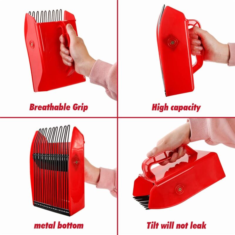 Blueberry Comb - Berry Scoop - Plastic Berry Picker Tools For Picking Raspberries, Blackberries, Blueberries And