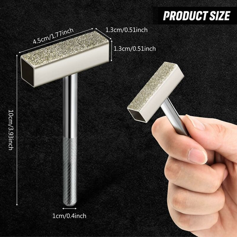 3 pcs Dressing Wheel Dresser Diamond Grinding Wheel Dresser Bench Grinding Wheel Dressing Tool For Grinding Deburring