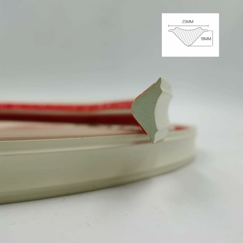 5 Meters Flexible Moulding Trim, Caulk Strips, Self-Adhesive, For Bathtub Corners, Toilets, Countertops, Baseboard,
