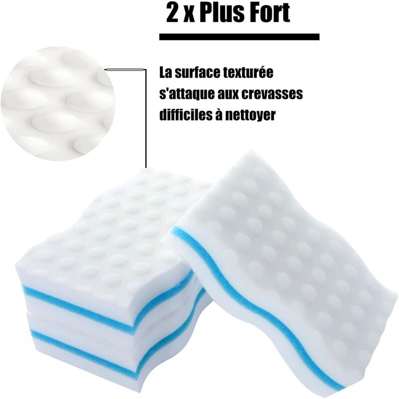 Magic Sponges, 24 pcs Extra Thick Melamine Cleaning Sponge - Magic Eraser For Bathroom, Pool, Kitchen, Floor, Wall