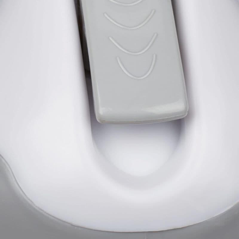 Suction Cup Handle, 2 pcs Set, Shower & Bath Grab Bar, 25 Kg, For Elderly, Wall, In White/Grey