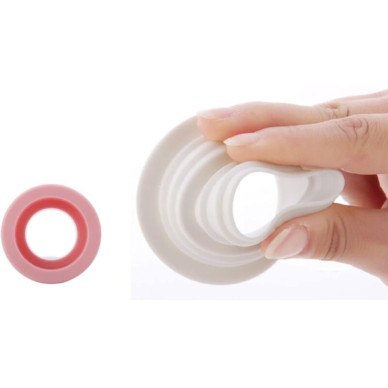 4 pcs Deodorizing Drain Seals Sewer Seals Drain Plug Rings For Washing Machine Kitchen Cleaning Tools