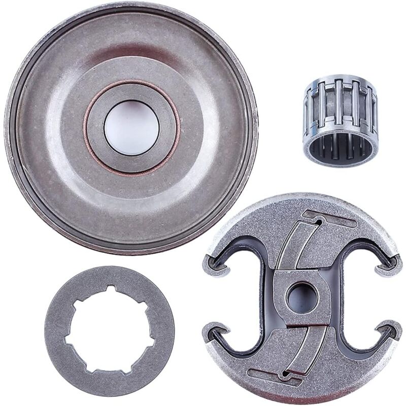 325"-7T Clutch Drum Clutch Assy Sprocket Rim Needle Bearing Kit For Husqvarna 340 345 346Xp 350 351 353 445 450 E