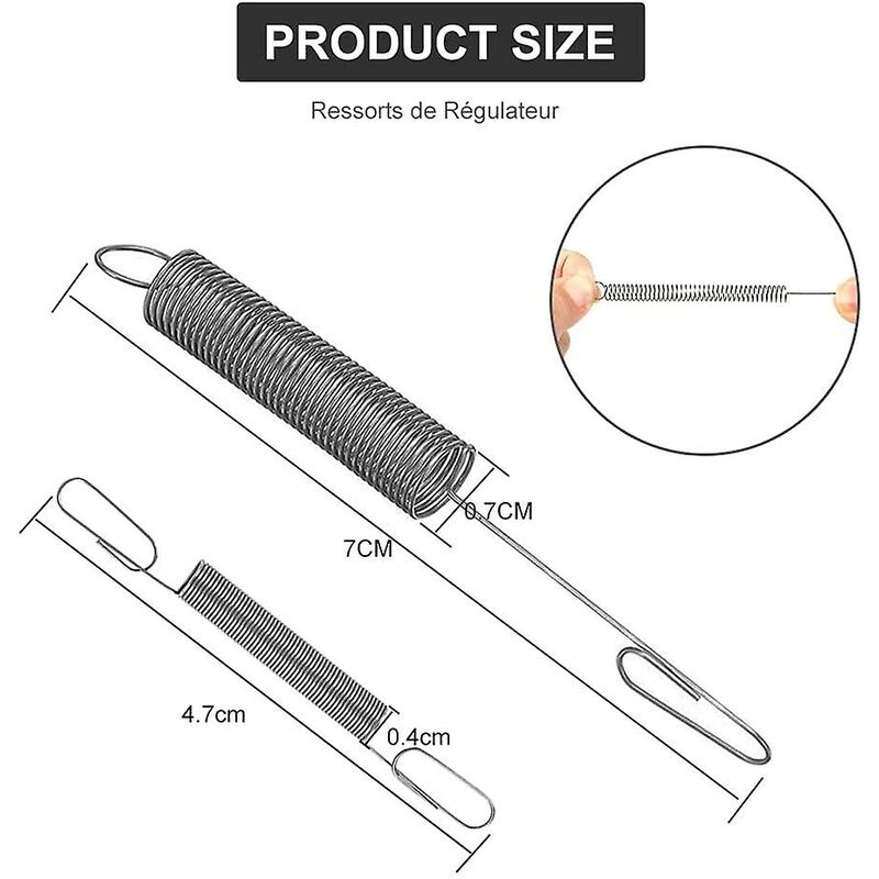 Governor Spring, 4 pcs Governor Springs For Engines 692211 691859 Governor Spring Lawn Mower Speed Regulation