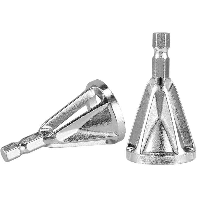 External Chamfer Deburring Tool For Drill Bit, Burr Removal Bit Quickly Repairs DAmaged Metal External Chamfer
