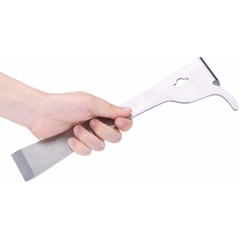 Stainless Steel Beekeeping Scraping Knife Propolis Scraper Beehive Cleaning Tool For Beekeepers