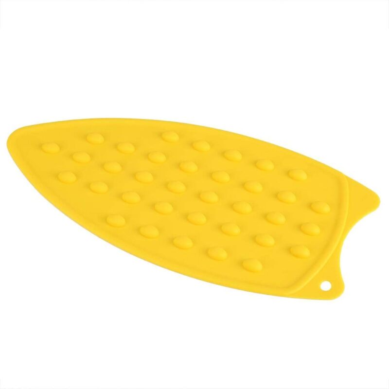 Silicone Iron Rest Pad, Silicone Iron Hot Protective Rest Pad, Heat Resistant Non-Slip Mat For Ironing Heat Resistant
