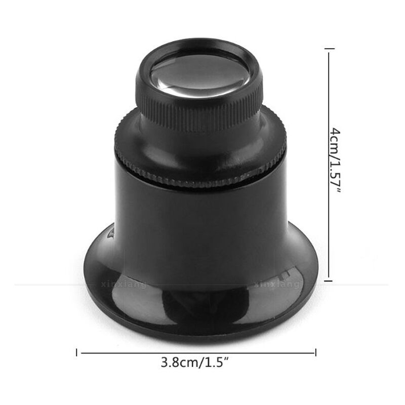 Magnifying Glasses, 20X Magnification Watchmaking Tool Magnifier Loupe Magnifier Set For Watching Jewelry Repair