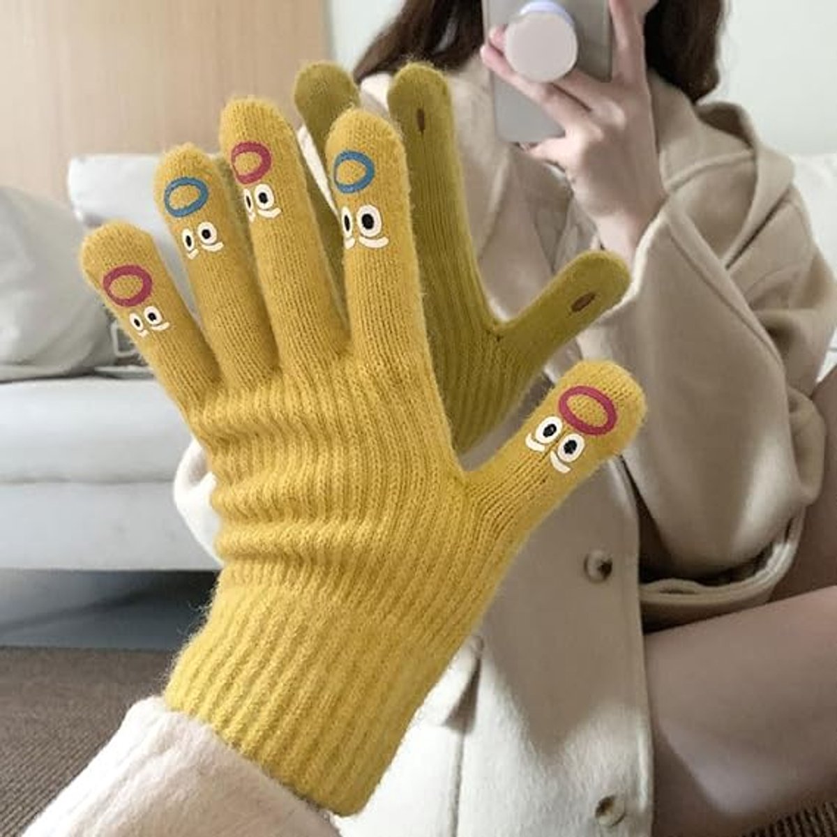 Winter gloves - Men's gloves - Women's gloves - Touchscreen gloves - Winter gloves - Perfect for skiing, cycling, walking, camping and Christmas - Christmas gift idea - Mittens