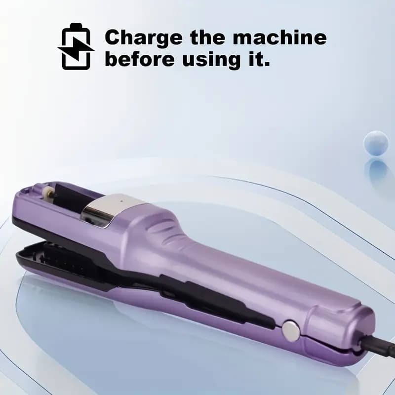 Rechargeable Split End Trimmer Portable Hair Trimmer for Travel Easy to Use, Black