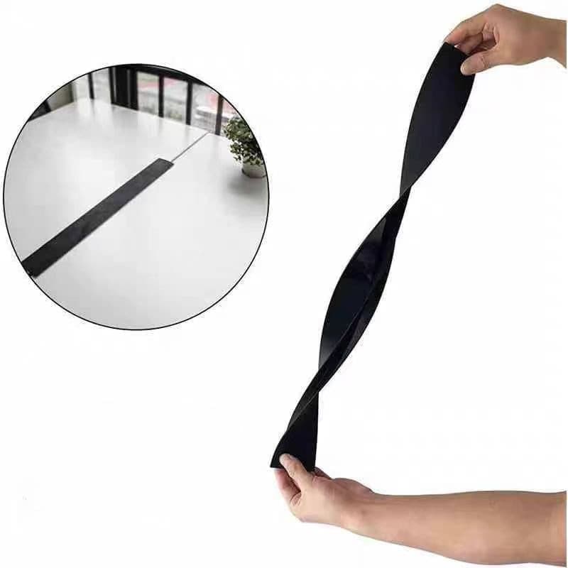 2-Pack High Temperature Resistant Gap Strip for Kitchen, 60cm, Compatible with Stove and Cabinet, White