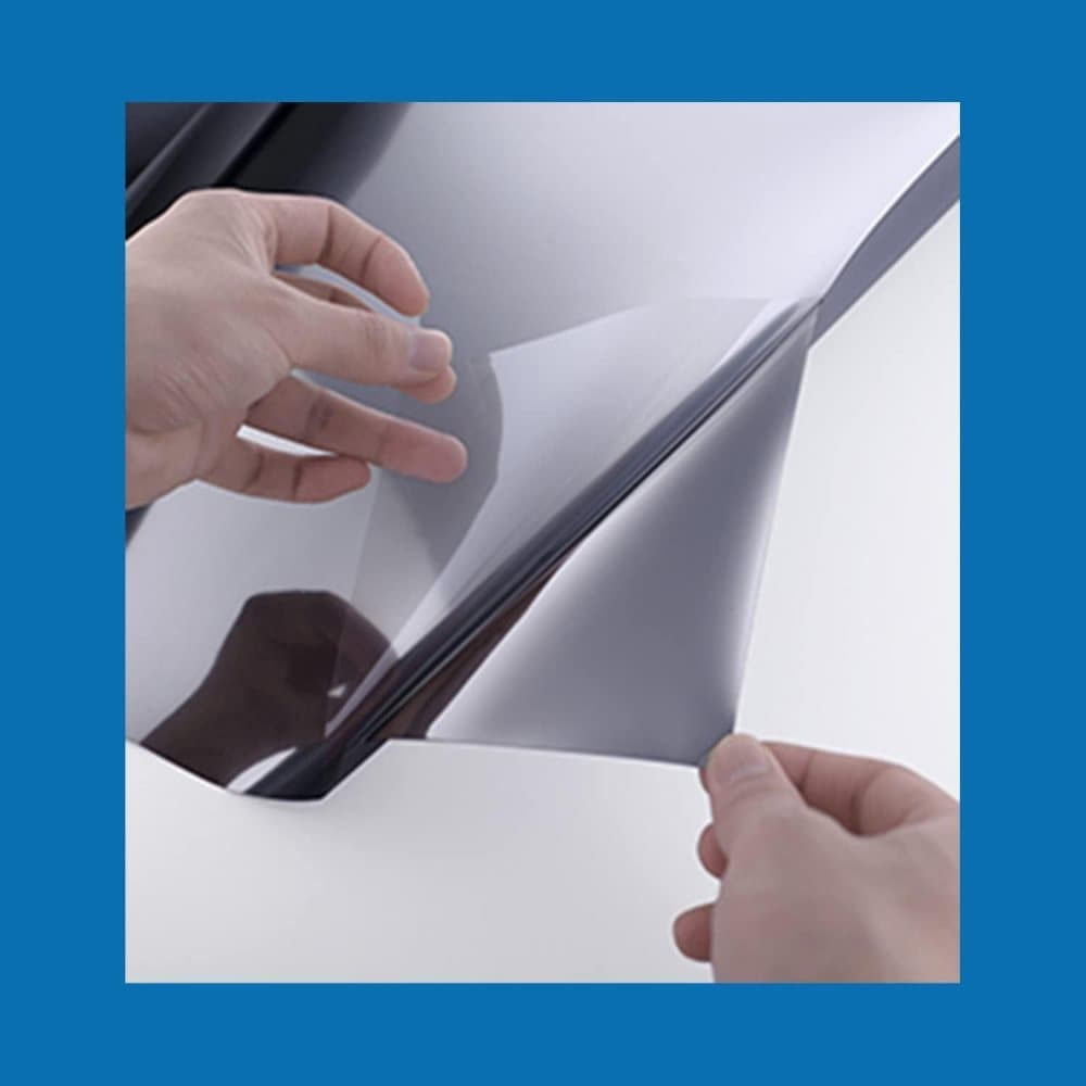 Mirror Reflective Self-Adhesive Window Film for Sun Protection UV Blocking and Privacy, 40cmx2m, Gray