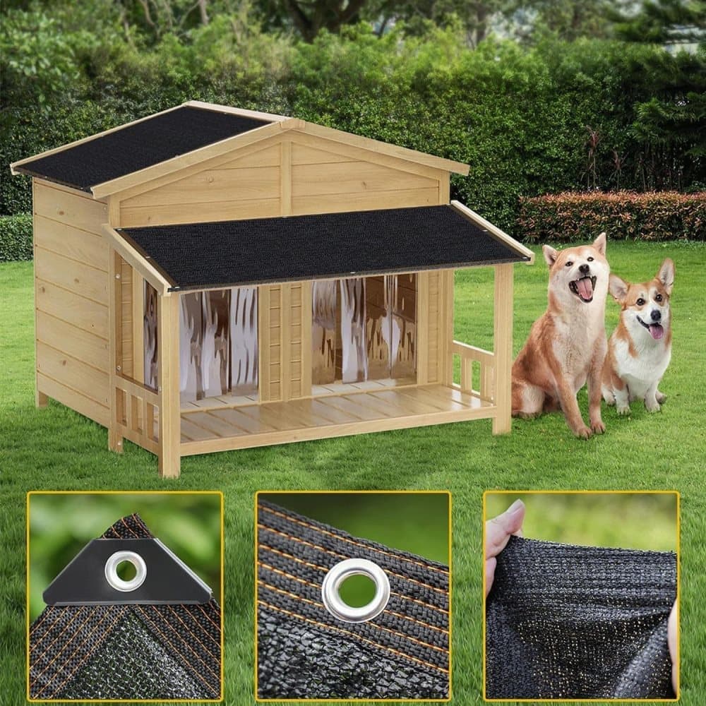 3x3m HDPE Sun Protection Net, Thick Dense UV Protection Fabric for Garden Greenhouse and Patio, Heat Insulating