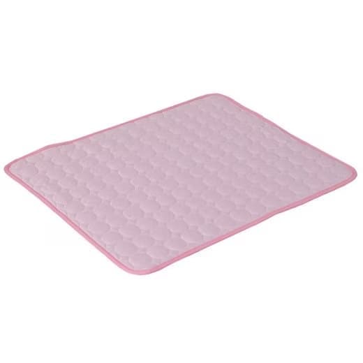 Cooling Mat for Dogs and Cats, 62×50cm, Breathable, Multiple Colors, Compatible with All Breeds, Pink