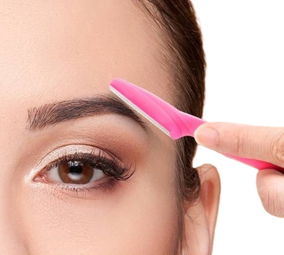 Eyebrow Scissors | Eyebrow Razor | Face Blade | Upper Lip Hair Removal | Hair Removal Blade | 3 Pieces