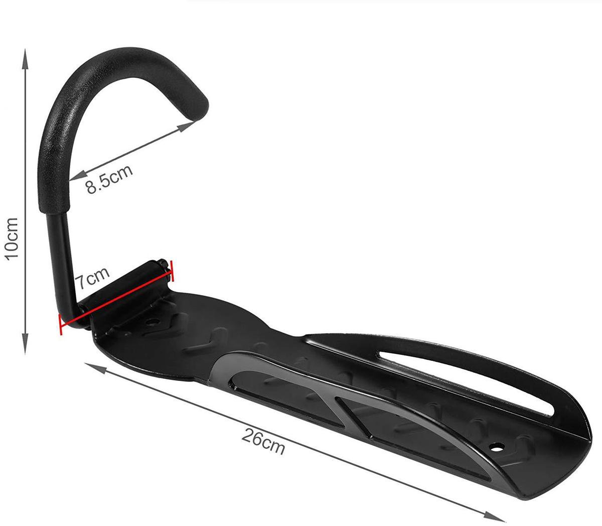 Bicycle Wall Mount Holder Suspension System • Suspension Bracket / Wall Bracket • Bicycle Hook for the Wall • 1 Bicycle