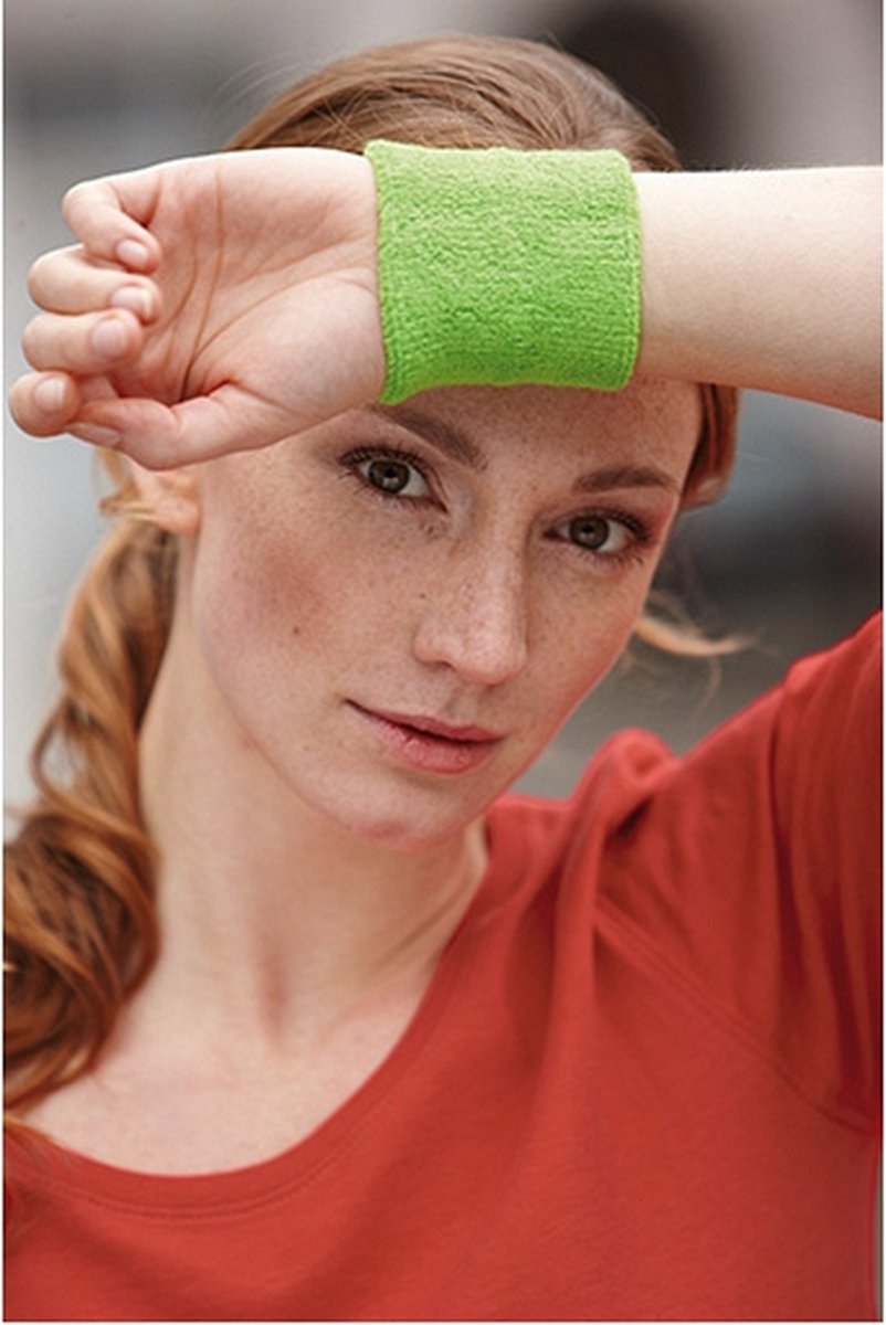 Light pink wrist sweatband