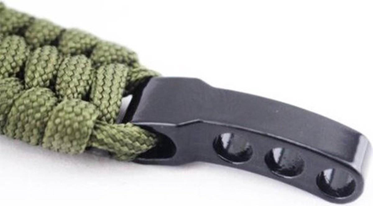 Paracord Survival Bracelet I Paracord Survival Bracelet I Extra Strong I Brown