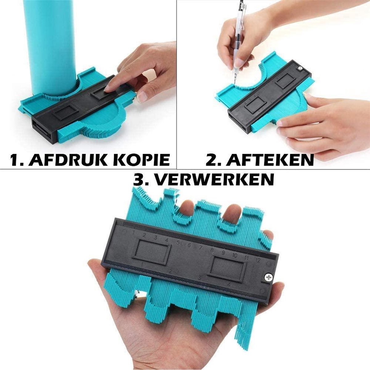 Marking aid - Copy print - 12 cm - Blue