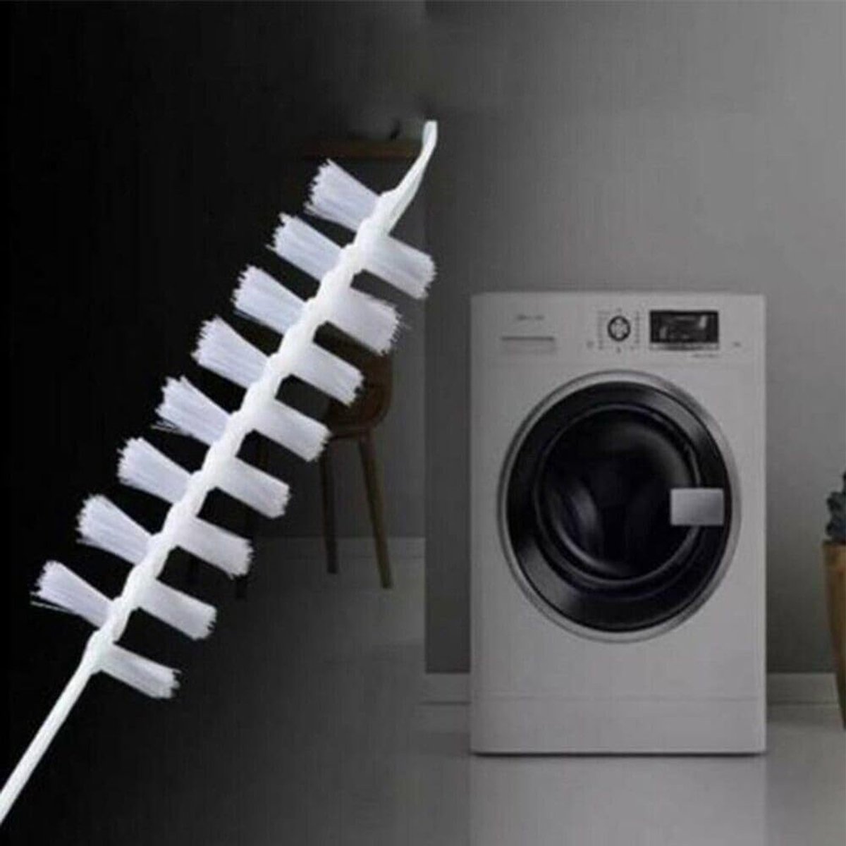 Brush - 2-piece - Professional Washing Machine Drum Brush - Portable - Universal - Multifunctional - tool - Efficient cleaning tool - Ideal gift