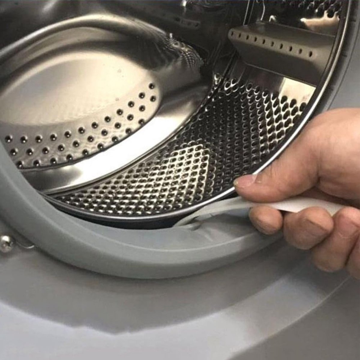 Brush - 2-piece - Professional Washing Machine Drum Brush - Portable - Universal - Multifunctional - tool - Efficient cleaning tool - Ideal gift