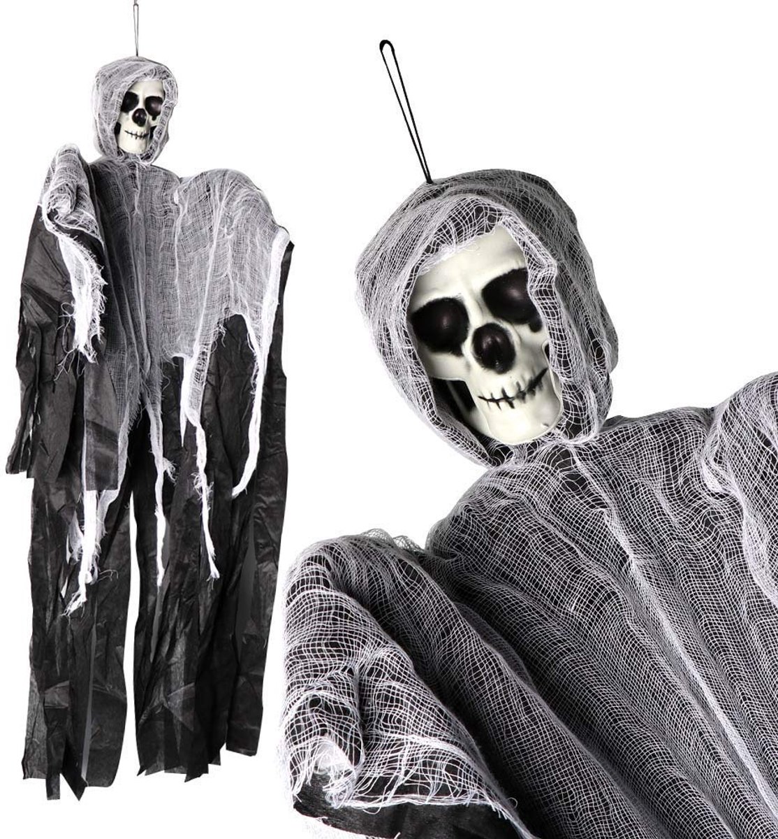 Halloween - decoration - Hanging Skeleton - Hanging Skeletons - Scary Creepy Skeletons - Halloween decoration - Horror Decoration for Haunted House - Haunted House - Reusable Halloween Skeleton - 1 piece - Suitable for festivals / parties / Halloween