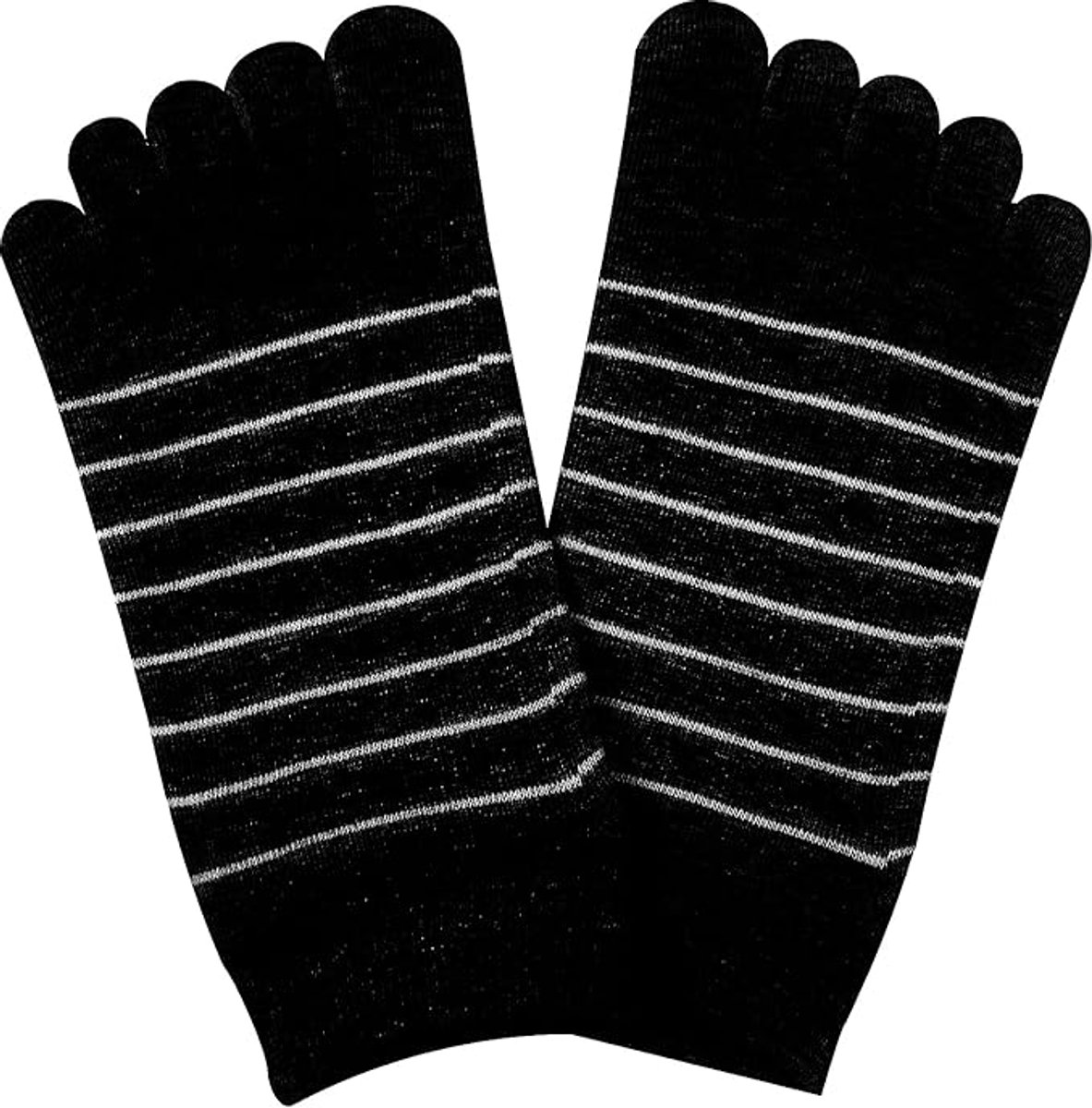 5 pairs - Toe socks - Toe socks - Yoga socks - cotton toe socks for women - Runner toe socks - Runner Toe socks - Smooth toe seam - Cotton - Comfortable Socks - sports socks - loose toe socks - breathable sports socks - black