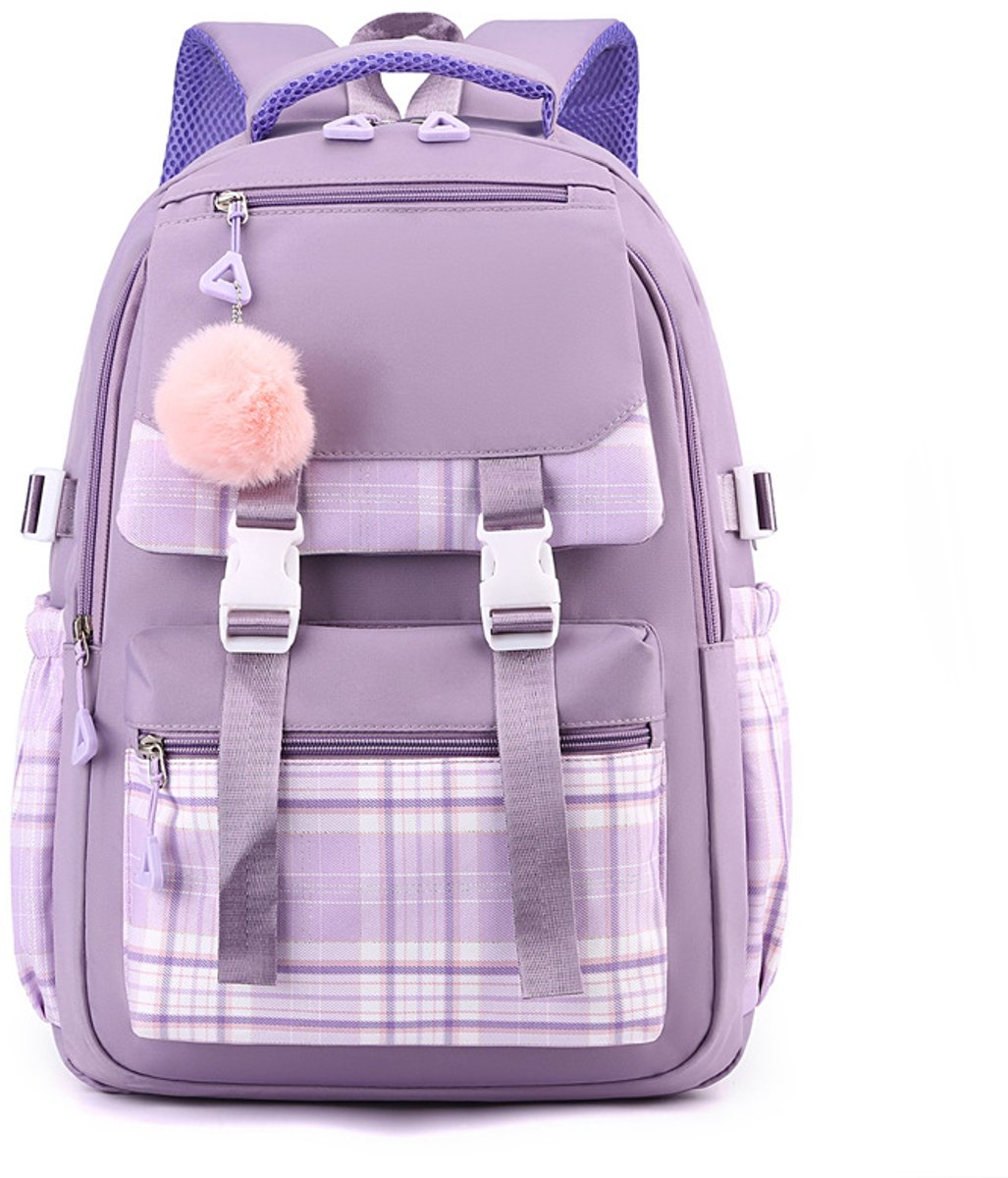 Girls School Student School Bag Outdoor Backpack - Youth school bag - Backpack - Pink - Luxury Backpack - Laptop bag - School bag - Backpack - Rucksack - Large Women's Backpack - Waterproof Women's Travel Backpack - Rucksack - Teenagers - with Laptop