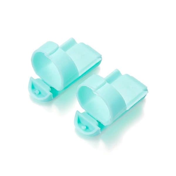 4pcs Plastic Yarn Guide Finger Holder Knitting Thimble Tool for Yarn Separation