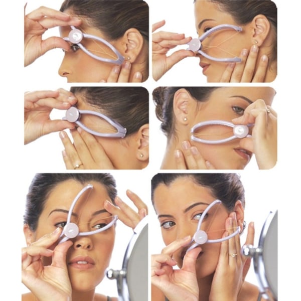 Beauty Tool White Facial Threading Hair Remover