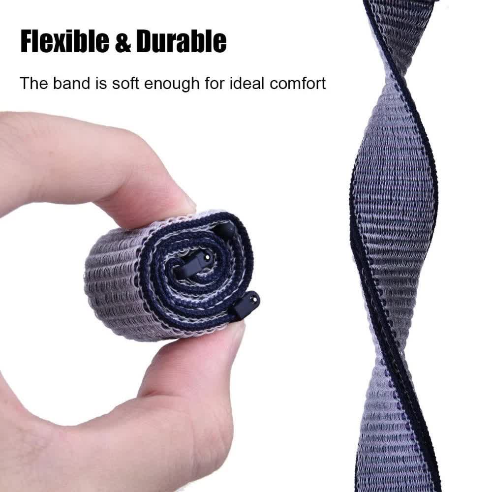 Garmin Venu SQ Compatible Metal Bracelet 18mm 20mm 22mm Silver Watch Band for Vivoactive 3 4 4s Venu 2 2s Forerunner 645 Silicone Nylon Loop