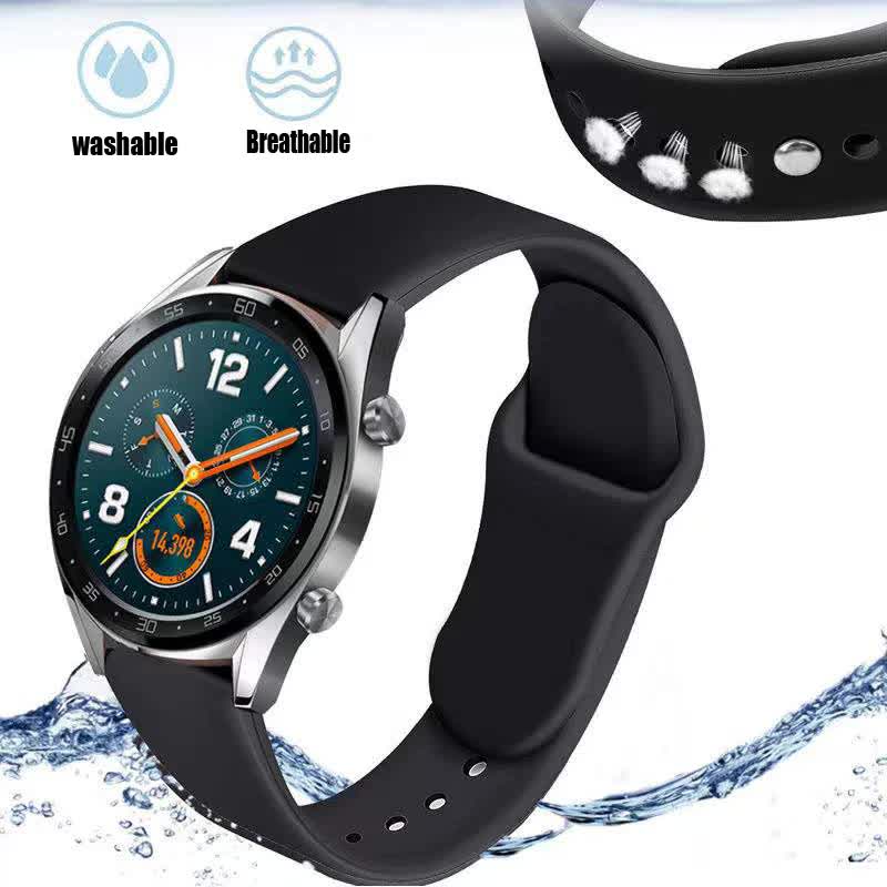Garmin Venu SQ Compatible Metal Bracelet 18mm 20mm 22mm Silver Watch Band for Vivoactive 3 4 4s Venu 2 2s Forerunner 645 Silicone Nylon Loop