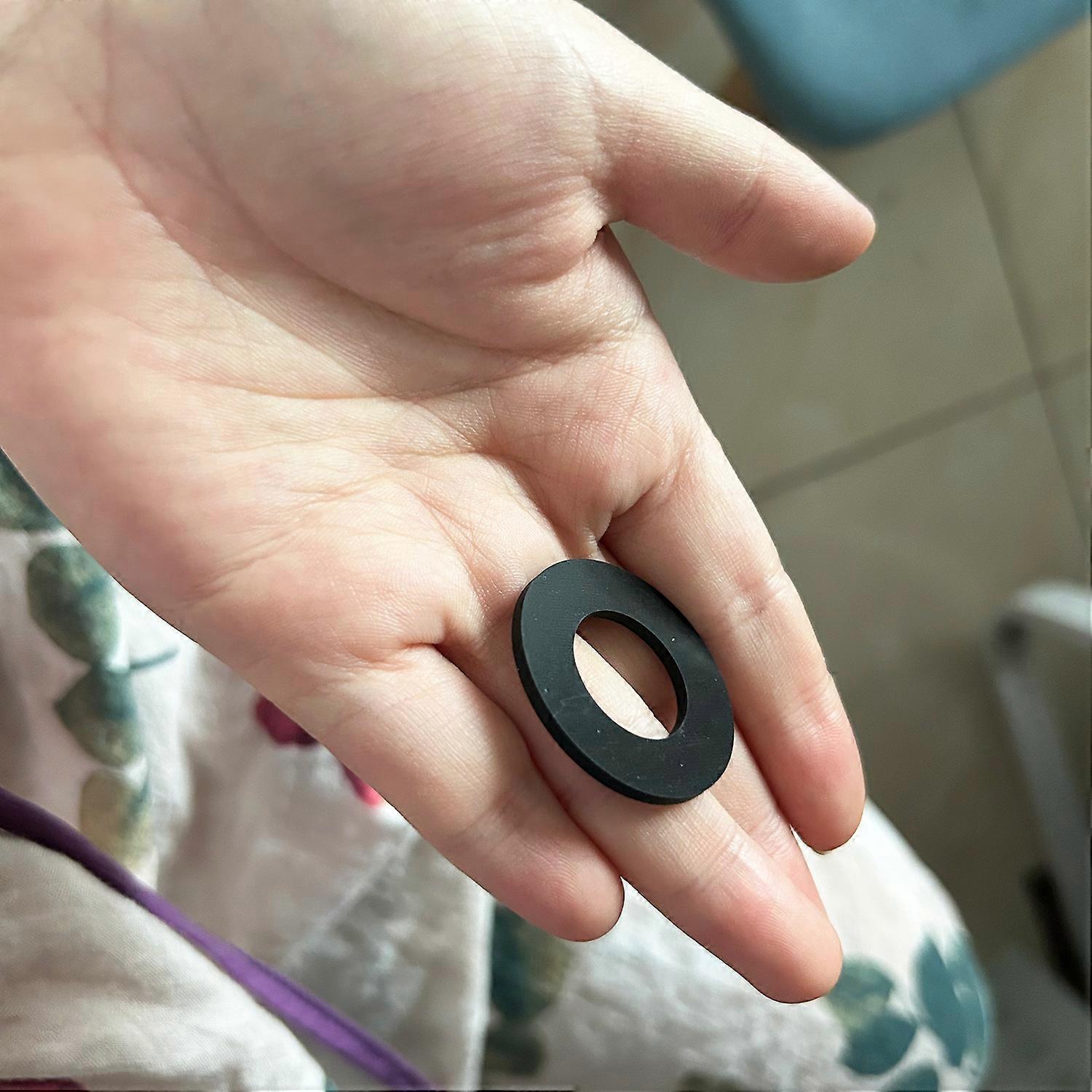3 pcs Connection Seals Gaskets Washers for Coleman for Lay-Z-spa, A and B/C Connection Seals Gaskets (Black) [HK]