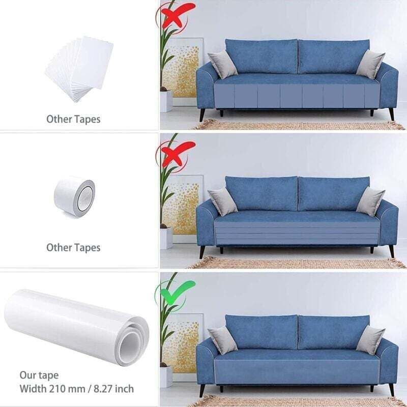 Cat Scratching Guard Protector Self-Adhesive Transparent Roll 30cm x 5m for Furniture Doors Walls Anti-Scratch Protection