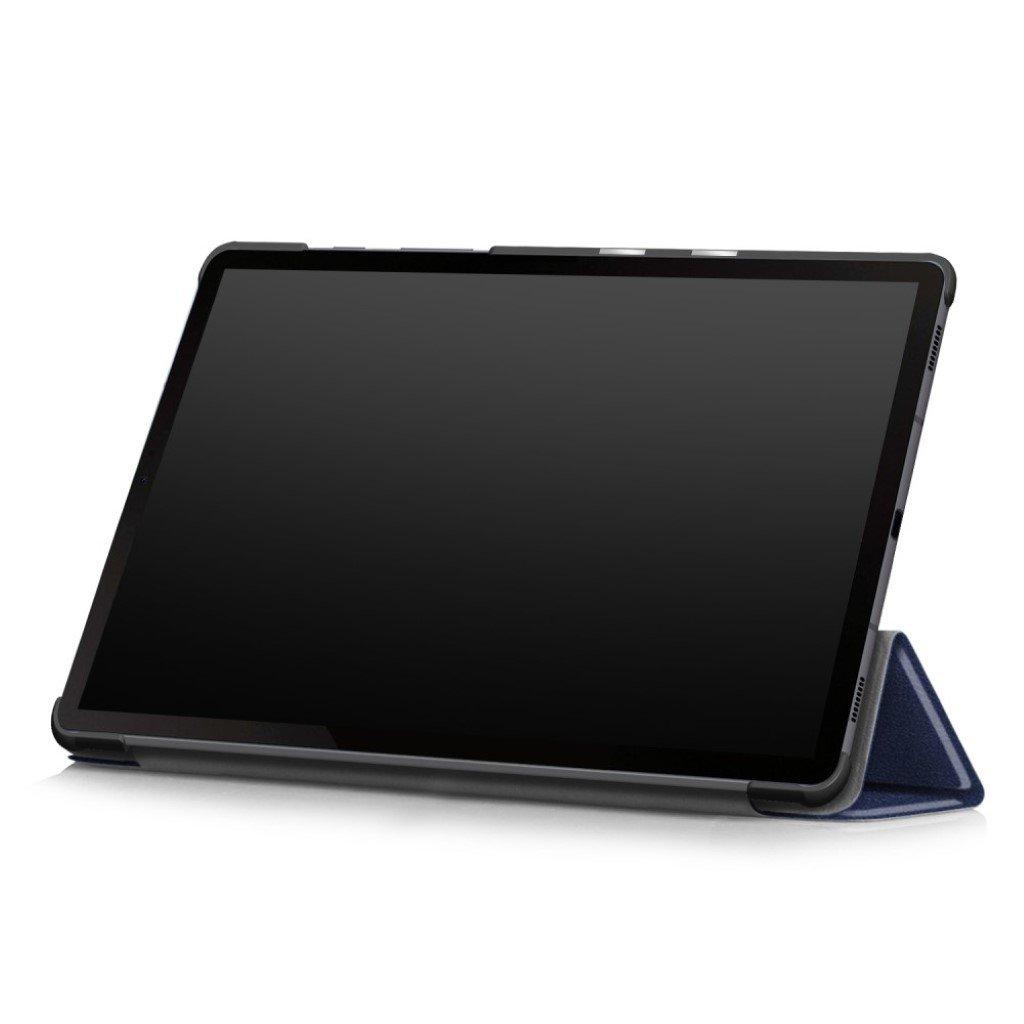 Compatible with Samsung Galaxy Tab S6 Leather Case with Three Flaps - Protective Cover Samsung