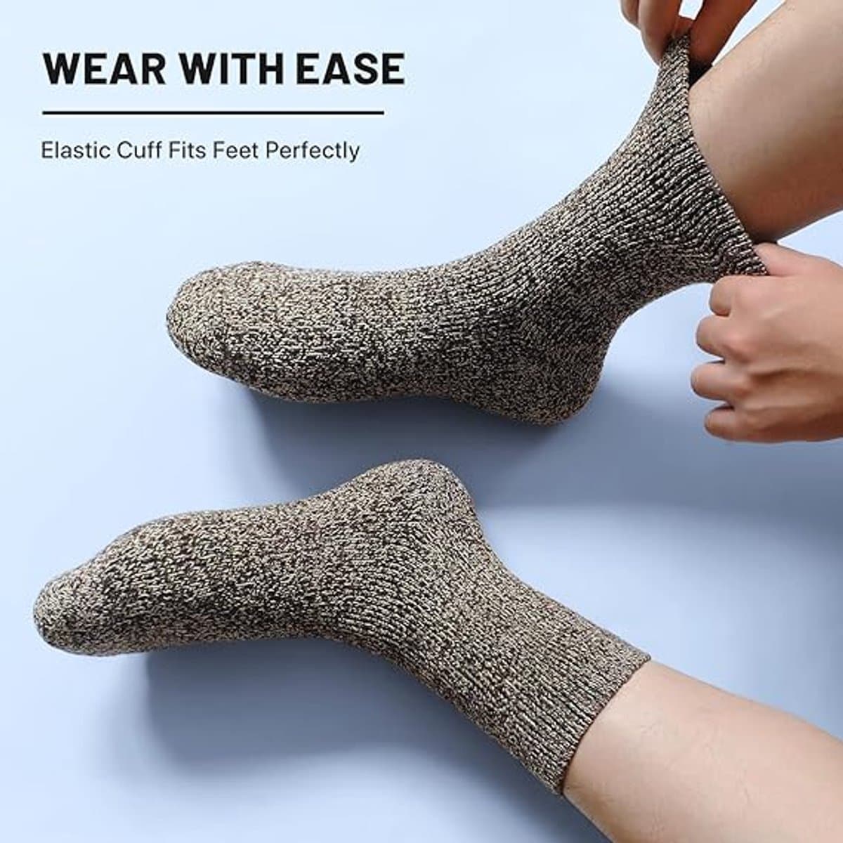 Socks - (Pack of 5) - Lounge Socks - Lounge Socks for Men - Warm Winter Socks for Men - Warm and Breathable - Men's Socks - Christmas Gift - Birthday Gift