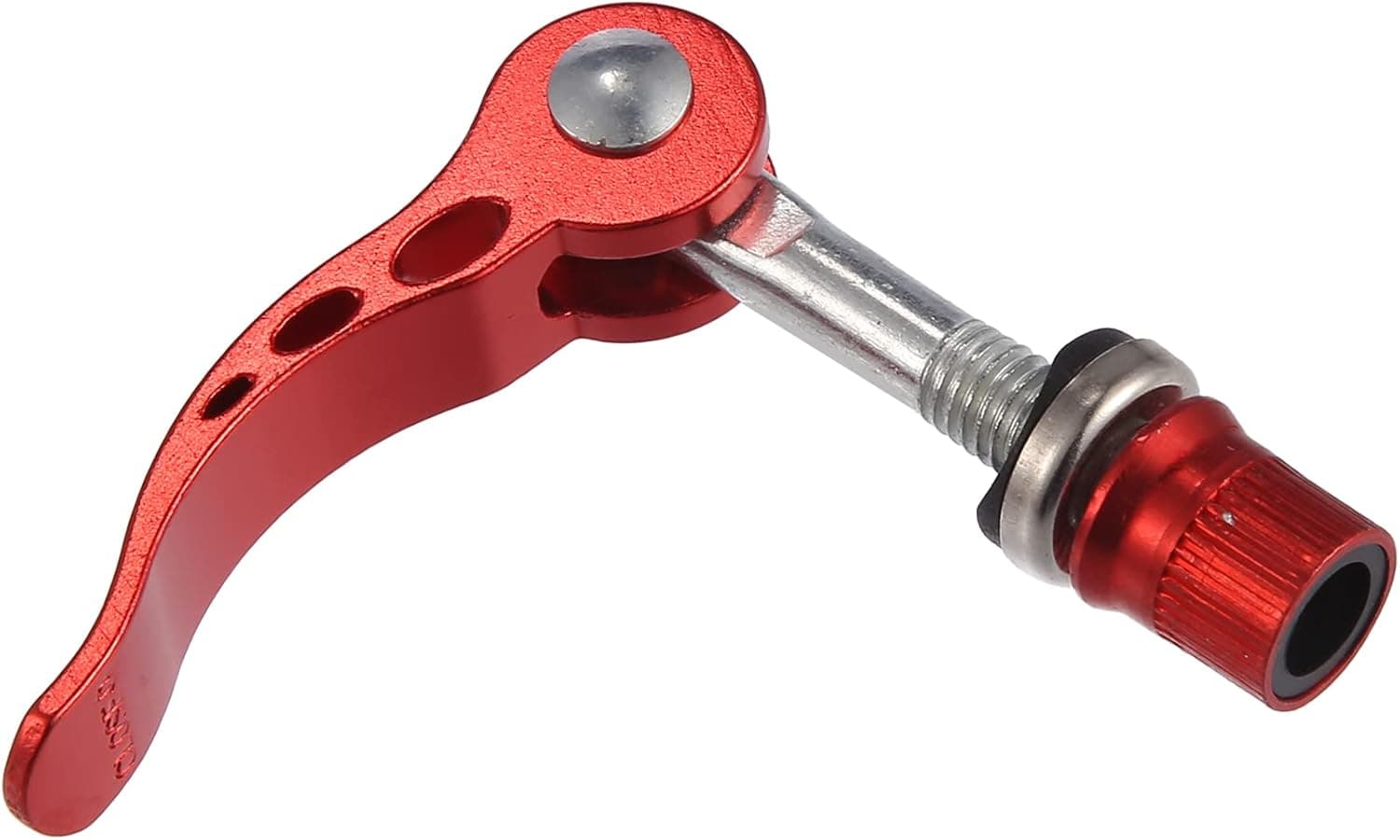 Aluminium Alloy Bicycle Seat Post Quick Release Pin 65mm Red 2pcs