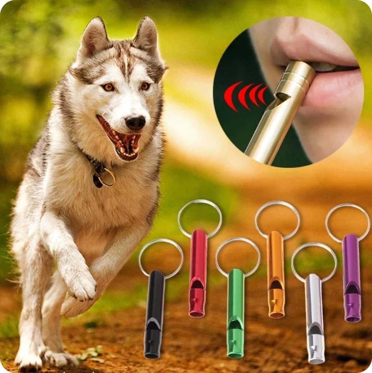 Dog whistle | Emergency whistle | Emergency whistle | Emergency kit | Black
