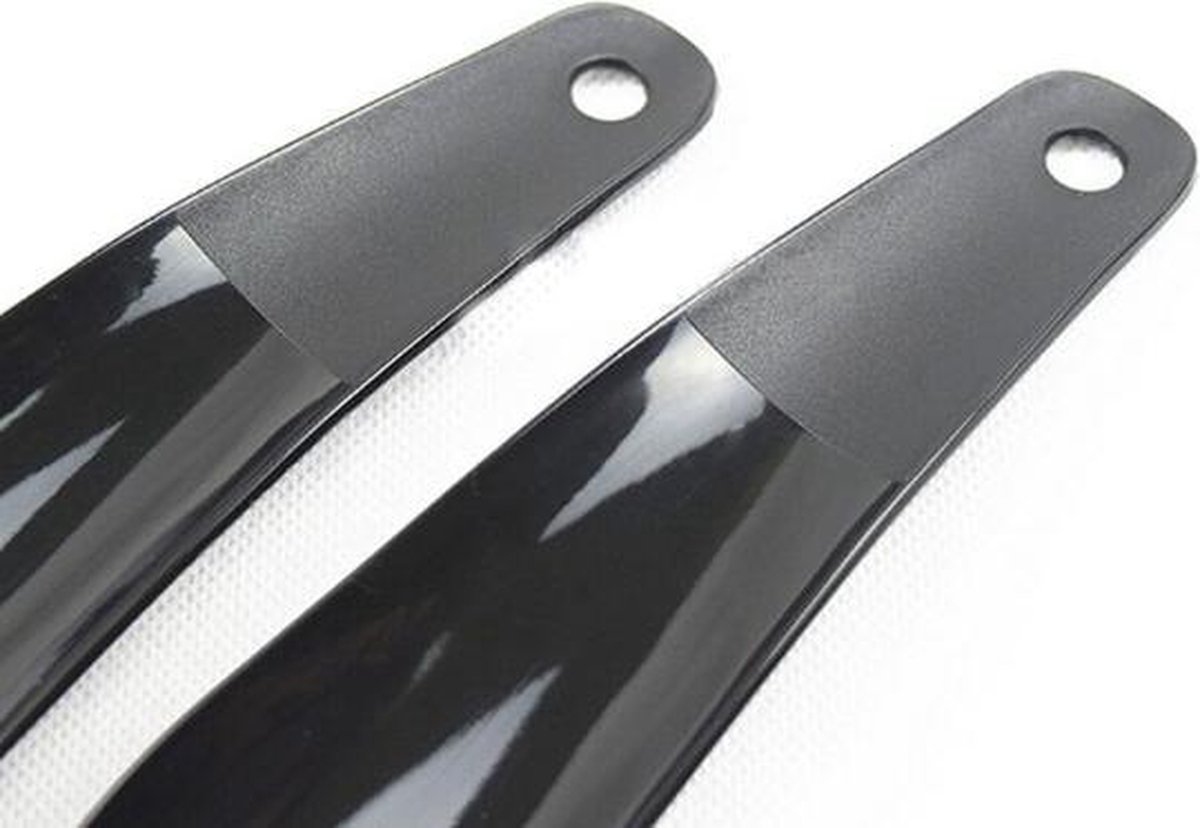 Plastic Shoehorn 16 CM | Shoe Entry Aid | Shoe Accessories | BLACK