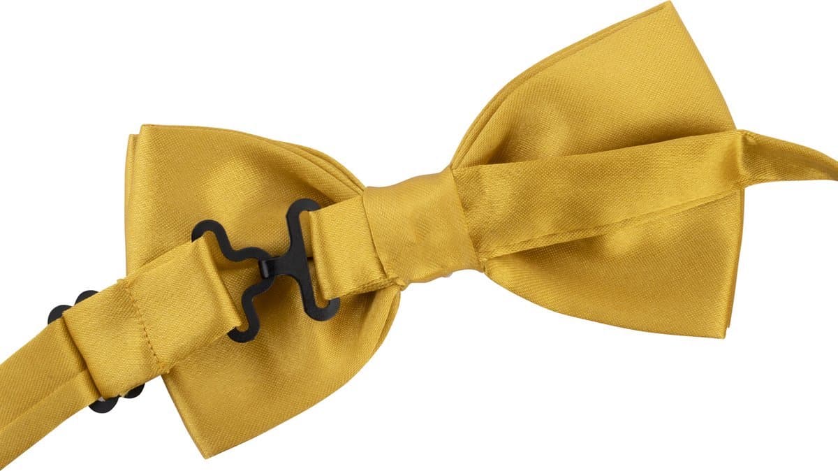 Bow Tie Pre-tied Satin Anthracite Classic Adjustable