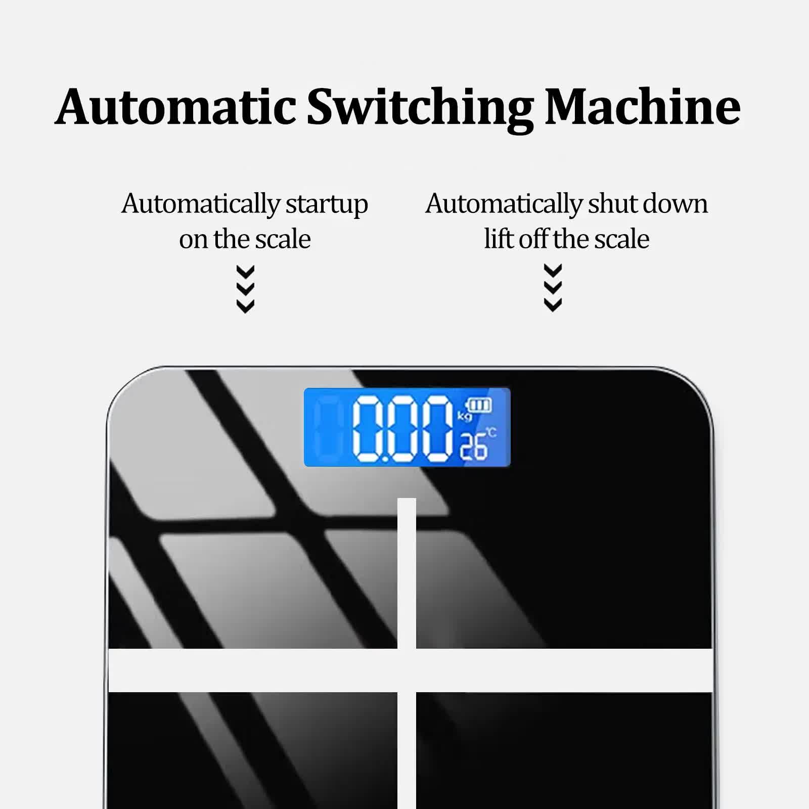 396-pound Weight Scale, Electronic Scale, Bathroom Scale, Personal Scale, High-precision Weight Scale, With LCD High-definition Display And Temperature Display (switchable KG/LB Units) Large Platform, Durable And Safe, Suitable For Various Scenarios